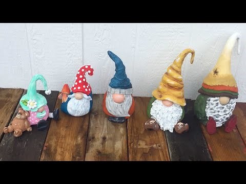 DIY Concrete Gnome Garden Art | DIY Awesome SculptCrete | Cement Art