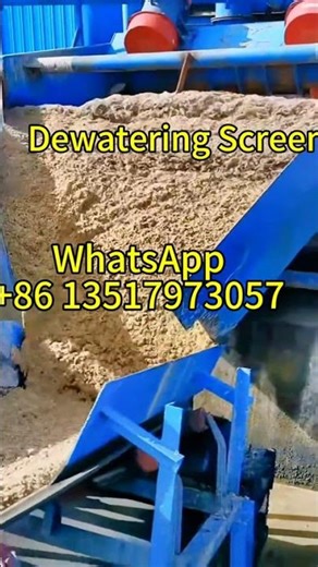 Dewatering Vibrating Screen