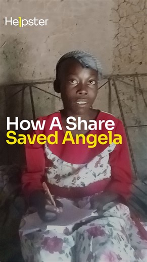 Helpster Charity | A neighbor shared Helpster Charity, and everything changed for Angela. She was battling cerebral malaria, and hope was fading—until... | Instagram
