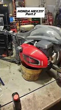 Honda HRX217 Lawn Mower Full Service | Complete Tear Down & Tune-Up Guide Part 2