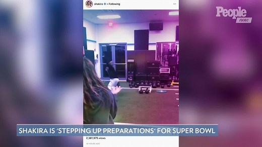 Jennifer Lopez Says She’s ‘Ready to Go’ During Super Bowl Rehearsal Video: ‘Waiting for My Cue’