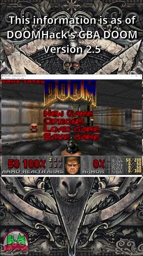 Fix DOOMHack's GBA DOOM Saving on Visual Boy Advance! #Homebrew #DOOM #GBA #DOOMHack #Emulation