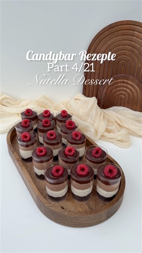 Nutella Desserts - Candybae Series 4/21 #nutella #tiktokfood #dessert #candybars #food #birthday