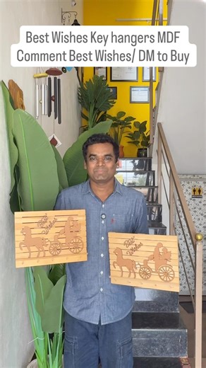 Mdf key hangers #homedecor #giftshop #keyhangers