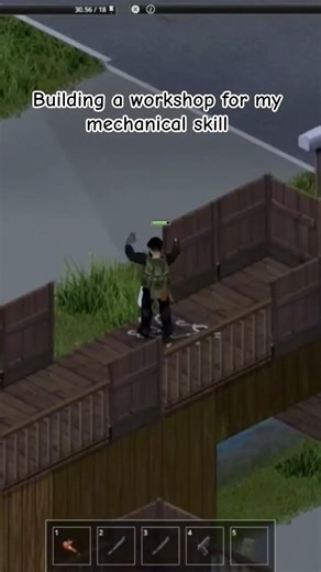build a small shack for my mechanical tools #basebuilding #projectzomboid #build42 #b42