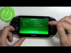 How to Connect Bluetooth Device to PS Vita?