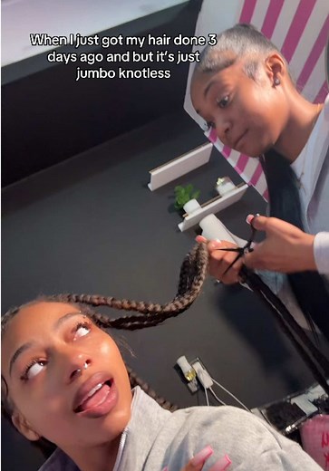 Jumbo Knotless Braids: A Protective Style