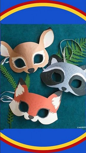 Mascaras de animales para niños - Peques Disfraces