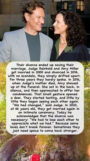 Judge Reinhold and Amy Miller’s Journey Back to Each Other #inspiration #lovestory #judgereinhold
