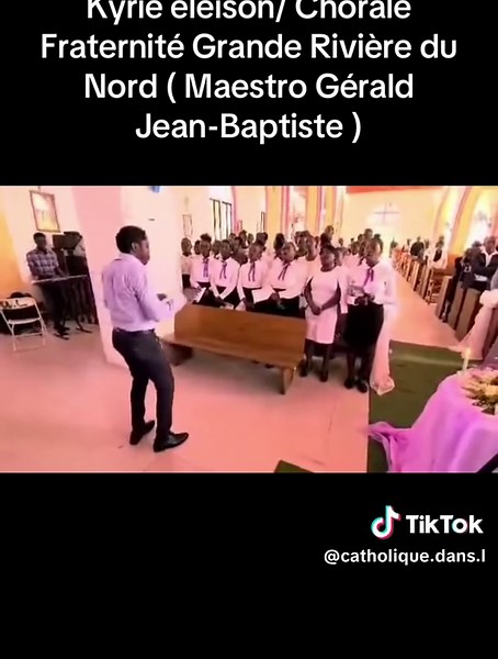 Kyrie eleison/ Chorale Fraternité Grande Rivière du Nord ( Maestro Gérald Jean-Baptiste ) Pa bliye Abòne non #kyrie #dios #jesus #catolicos @Perpétuel Secours Chalon @Frerrhe Duv-Ens Frer