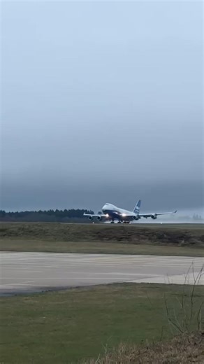 Spezial Heavy Boeing 747-400 Takeoff at Runway 21 at Hahn Airport 👋👍✈️🛫