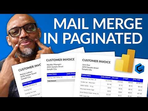 Automate Mail Merge with Power BI Paginated Reports in Microsoft Fabric