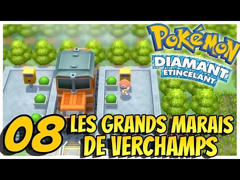 Pokémon DIAMANT ETINCELANT épisode 8: Les Grands Marais de Verchamps Gameplay Nintendo Switch