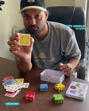 Expression Puzzle Face Changing Magic Cube