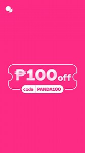 7K views | 2025 foodpanda deal coming in hot : ₱100 off the food you love! Use code PANDA100. Basta deals you deserve, panda. T&Cs Apply. Description: ₱100 off to start the year lucky | foodpanda | Facebook