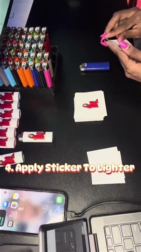 Customizing Lighters In 4 Steps #customlighters #custompartyfavors #customgifts