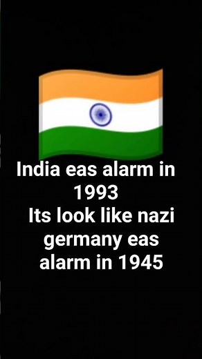 india eas alarm in 1993