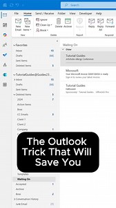 This is your sign to start using this outlook trick #outlook #outlooktips #microsoft #viral #fyp #tutorial | Office365pro