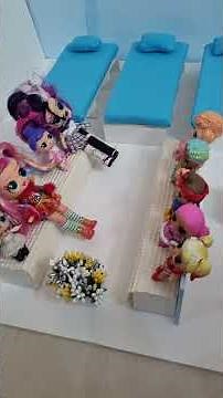 🏠✨ Ultimate Colorful Dollhouse Tour with LOL Dolls & a Mini Hospital! 🎀🩺Barbie Magical Wardrobe