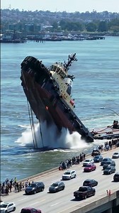 Wait for the massive splash at the end… #satisfying