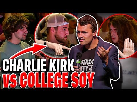FULL Charlie Kirk Debate VS Wyoming College Students