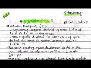 Unit-2|Introduction to C||C-Programing|BE Civil 3rd Sem Purbanchal UniversityBasic |Structure of C