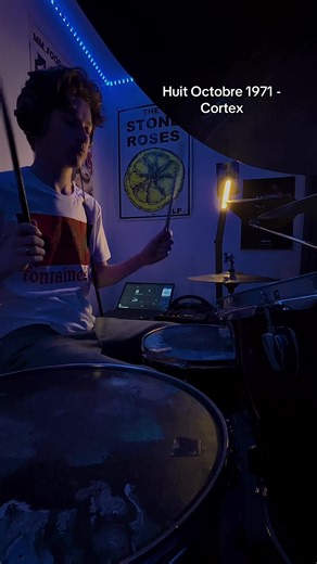 huit octobre 1971 on drums by cortex | this one goes out to @𝖮𝖻𝗓𝗑𝗌★ 💙 | #onebeer #MFDOOM #huitoctobre1971 #drums #fyp