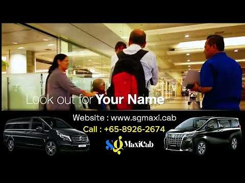 Singapore Changi Airport Transfer Maxi Cab Minibus