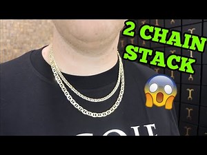 How to STACK Link chains for the best LOOK!