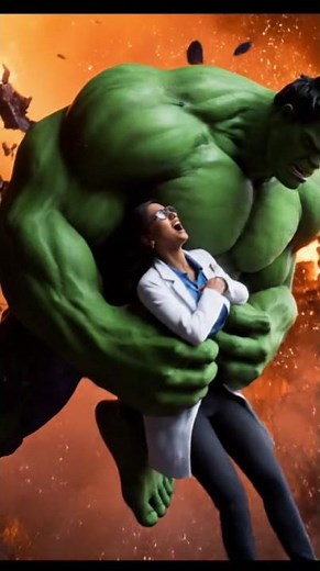 HULK EPIC DIVE SAVE 💥 | Hulk Rescues Scientist from Explosion | Marvel Cinematic Short