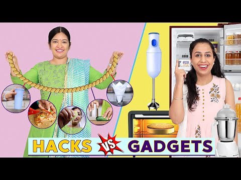 Hacks vs Gadgets - Money Saving Kitchen TIPS and TRICKS | CookWithNisha