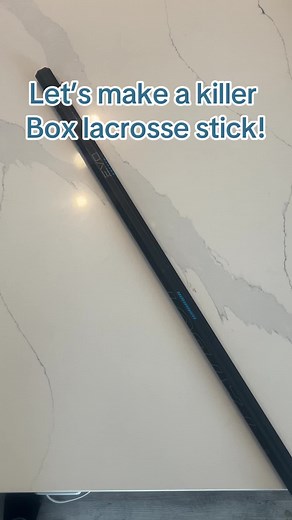 Making a lacrosse stick