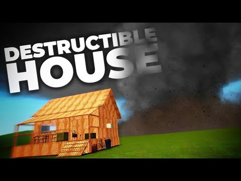 DESTRUCTIBLE House VS Tornado! | Garry's Mod | Multiplayer