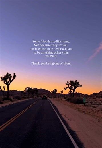 In a world full of noise, real friendship feels like peace. The kind where you don’t have to explain yourself, shrink yourself, or prove your worth. Just being you is enough. Hold onto the people who feel like comfort, not confusion. The ones who stay, support, and see you as you are. That’s rare. That’s real. #friends #gratitude #thankful #sunset #friendsforever