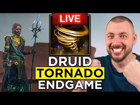 [Vertical] Tornado Druid dominates Maps - POE 2