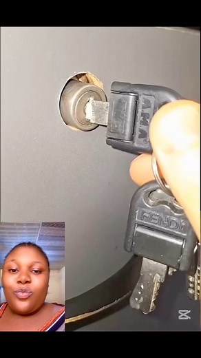 Easy way to remove broken key 🔑 from its lock 🔒. #reelsvideoシ #reelsfypシ #reelsviralシ #diy | Victoria Alor Daniel
