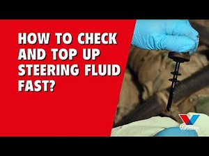 HOW TO Check Power STEERING FLUID Level In TRUCK | MAINTENANCE Made EASY | VALVOLINE