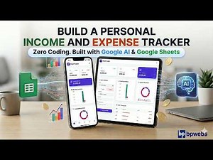 How to Build a Personal Expense Tracker with Google Sheets & AI (No Code!)