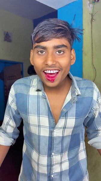 Fake blood air Chita bhai😂#trendingshorts #viralvideo #youtubeshorts #comedyshorts #funny #short