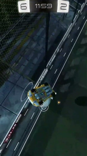 Trying to hit a ground pinch in rocket league (im bad)