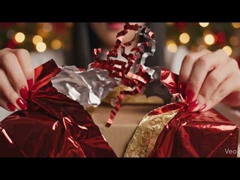 Gift Unwrapping ASMR 🎁 | Paper Tearing & Crinkling Sounds (No Talking)