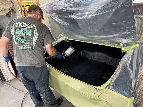 1970 Chevelle Trunk Spatter Paint - How to do it the right way