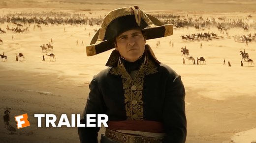 WATCH: Joaquin Phoenix stars in the first trailer for Ridley Scott's #Napoleon. Exclusively in theaters this Thanksgiving. | Fandango