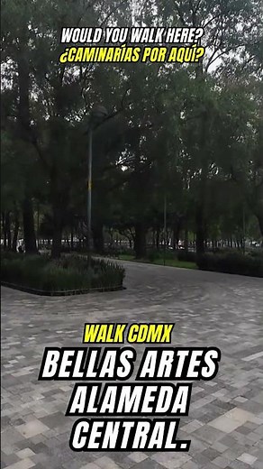 Alameda Central 🇲🇽 El parque más famoso de CDMX