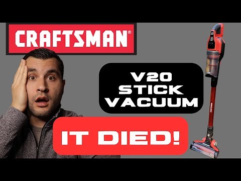 Craftsman V20 Stick Vacuum - 3 Year Review - Is It Any GOOD?