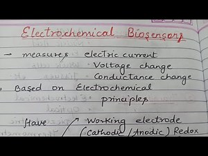 Electrochemical Biosensors: Potentiometric and Amperometric Biosensors