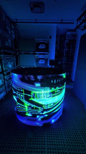 Nuevo producto de pantalla led módulo flexible contra el agua medida por módulo 50x50 novastar 3.91