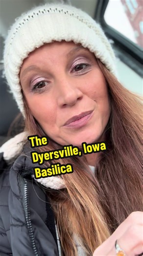 Dyersville, Iowa, Basilica. I’m not Catholic, but this building is stunning if you love history or Iowa buildings. #iowa #history #basillica #traveliowa