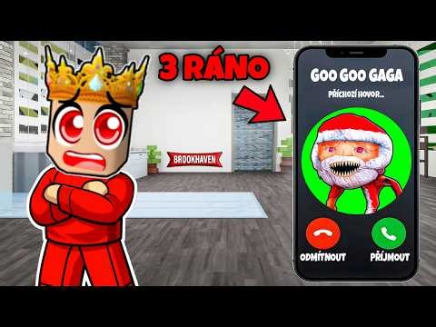 Zahrál Jsem si BROOKHAVEN ve 3 Ráno a Volala mi GOO GOO GAGA...