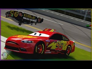 Lightning McQueen vs Fabulous McQueen CRASH! | Forza Motorsport 7